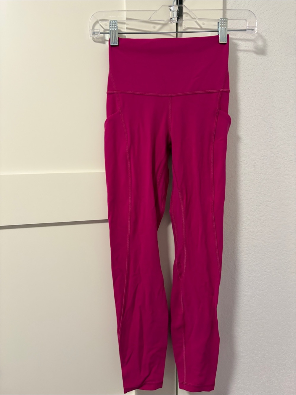 Lululemon align High-Waist Magenta Active Leggings size 2 - Picture 1 of 3